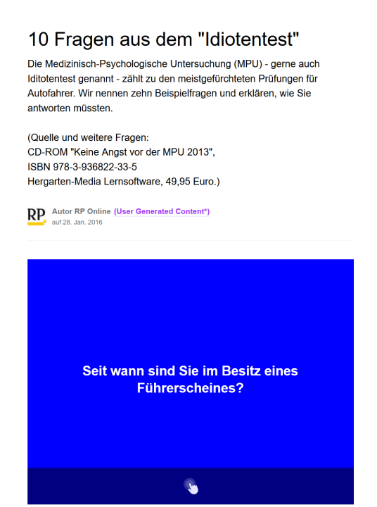 Klick mich und ich werde gross...