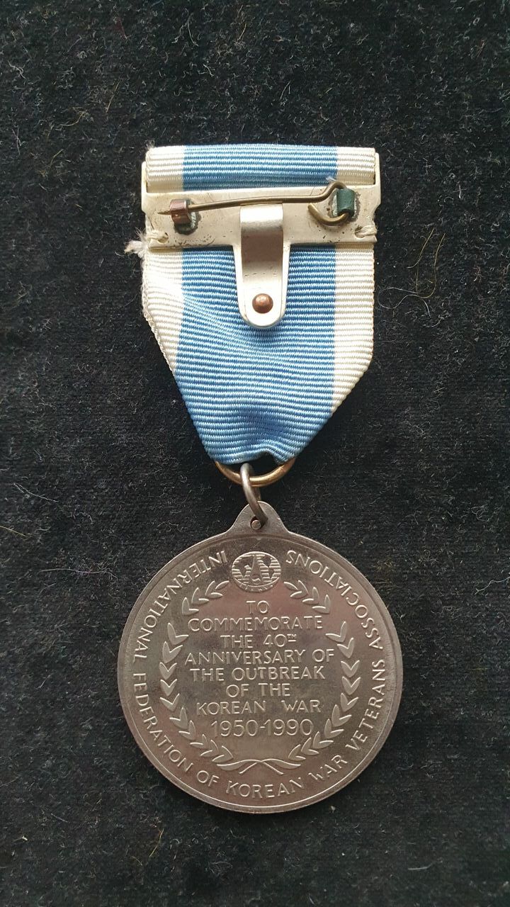 Korean war medal