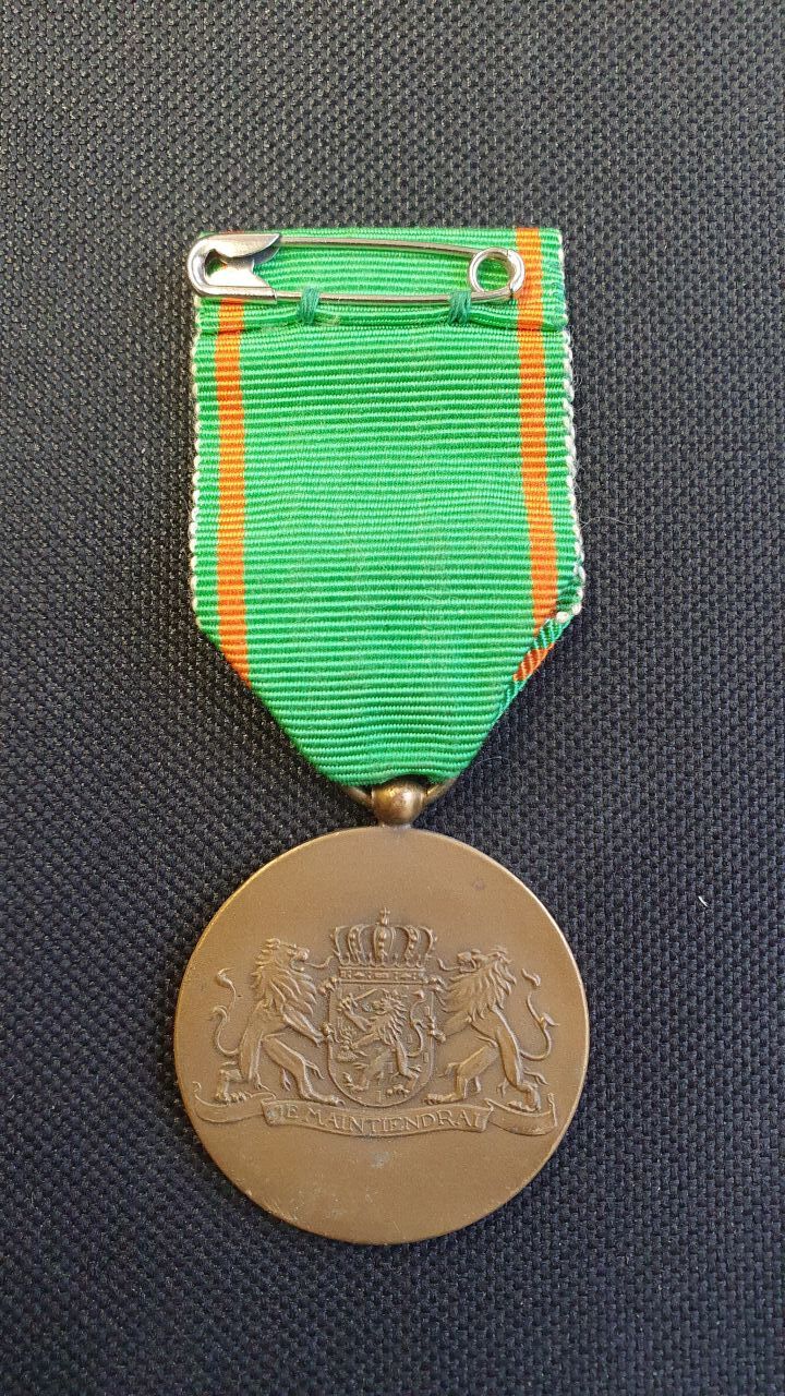 1958 vrijwilligersmedaille