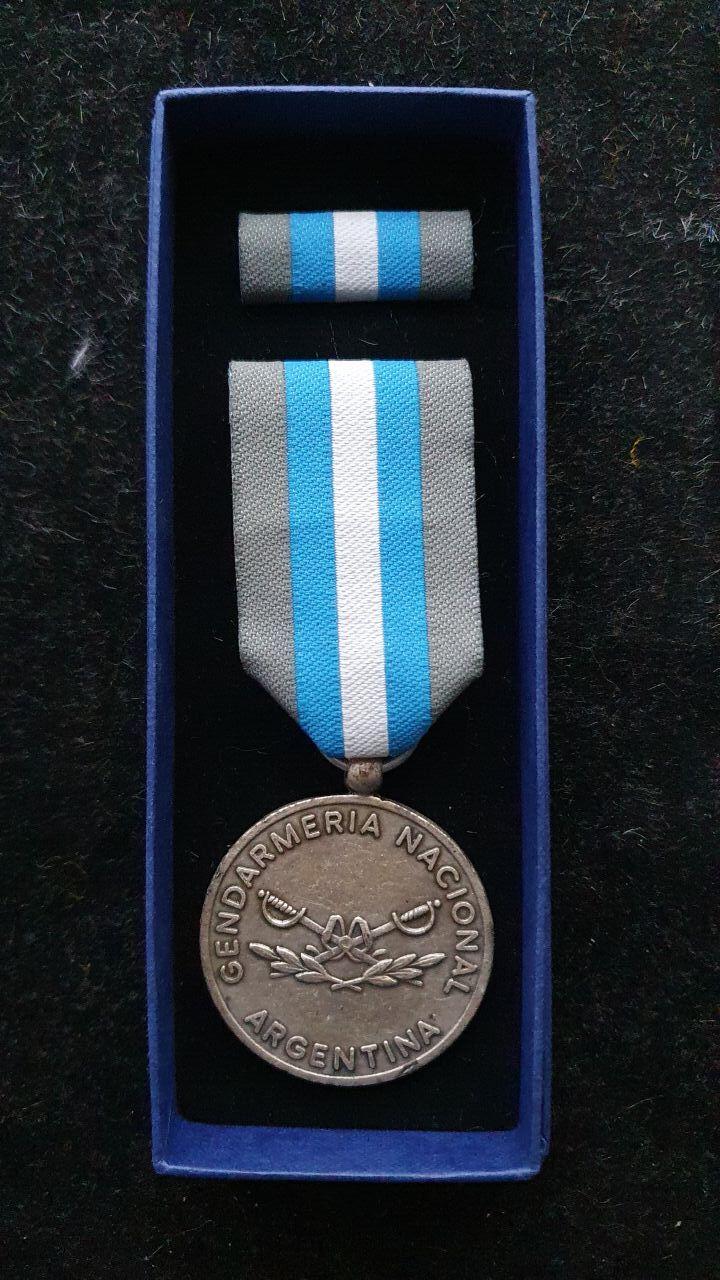 medalla gendarmeria nacional