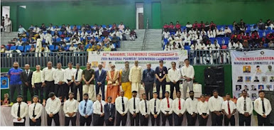 Taekwondo Mohali Chandigarh Punjab India 42nd national Championship Haridwar TFi