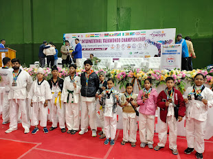 Punjab Players in Team India at 8th open International Taekwondo Championship Dehradun
