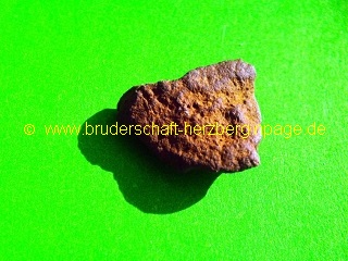 Gesteinsmeteorit - Foto der Bruderschaft Herzberg