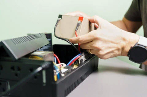 Outside Battery Testing of Uninterruptible Power Supply - Component 2