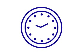 Illustration einer Uhr Illustration einer Uhr